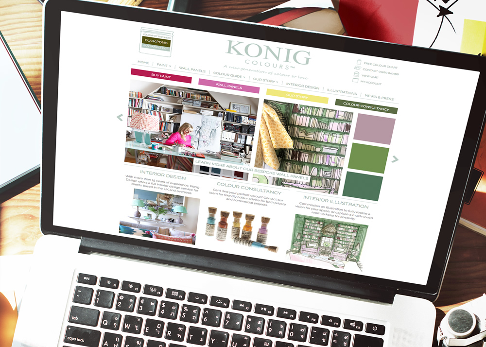 web konig colours